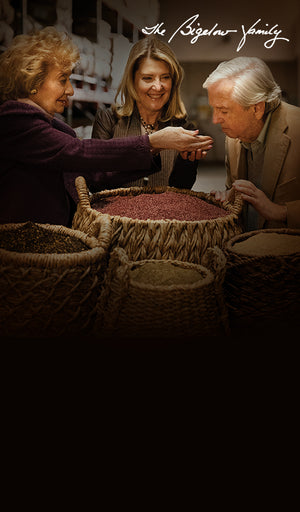 Bigelow Tea | The Bigelow Difference - Bigelow Family inspecting ingredients - mobile